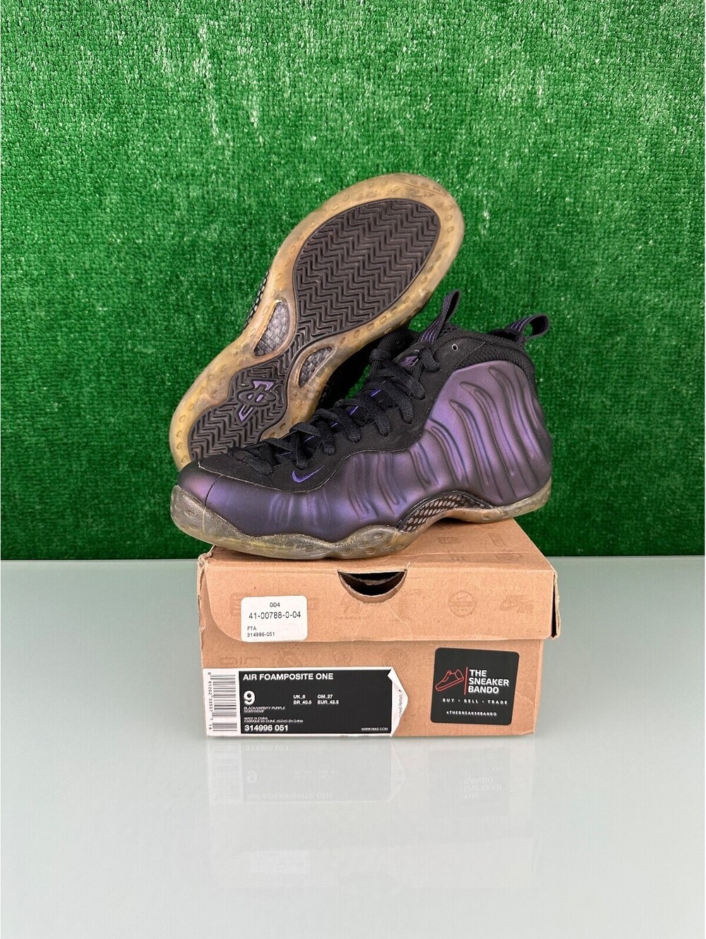 Size 9 - Nike Air Foamposite One 2010 Eggplant (CLEAN!)